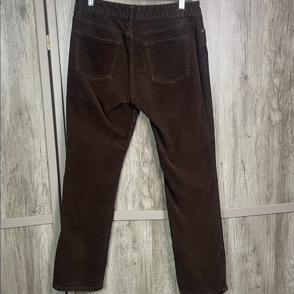 Bundle of Talbots Corduroy Pants in Tan, Burgundy, Mustard and Brown Women's 10P - Picture 3 of 15